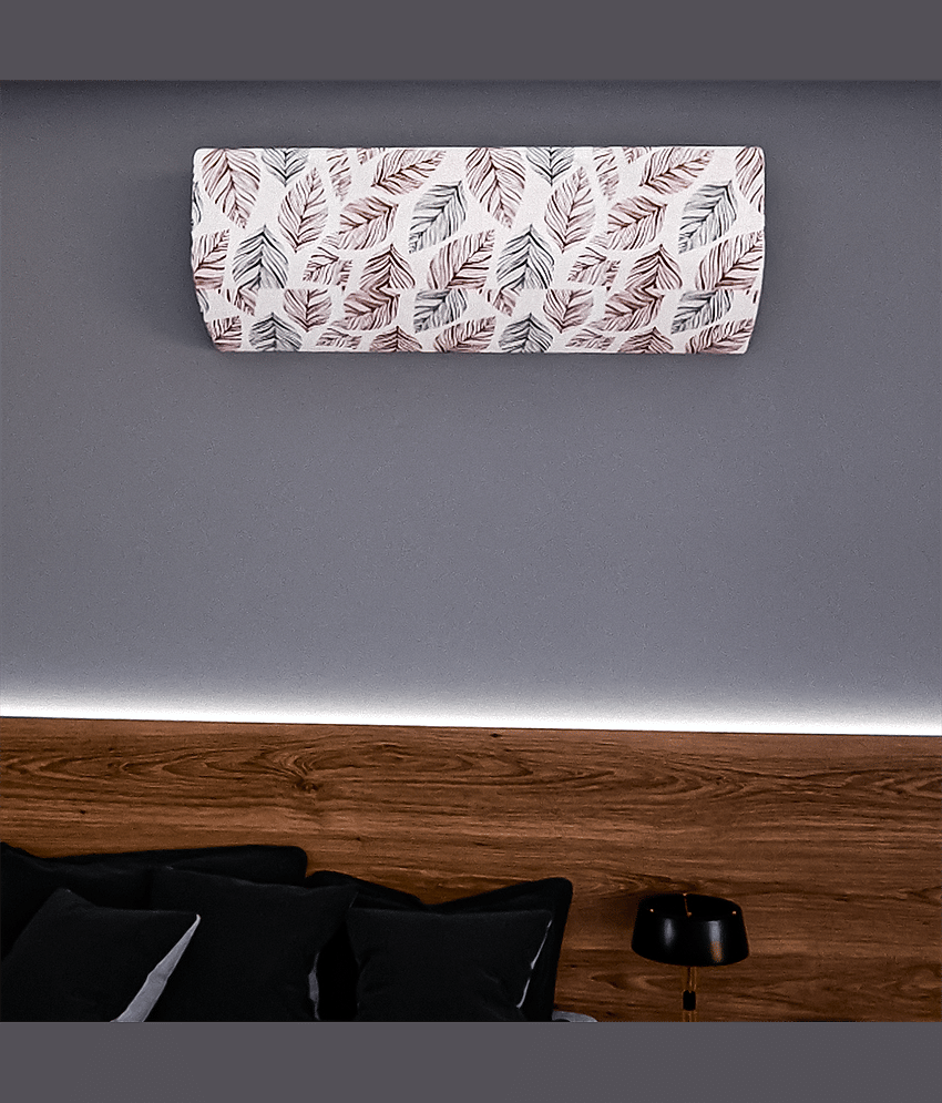 Single PVC Beige AC Cover for 1 Ton Split AC