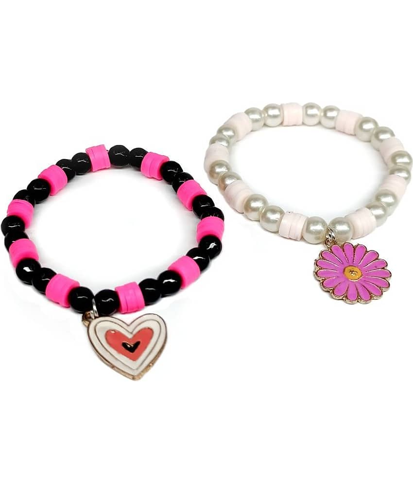 DAIVYA WELLNESS - Multicolor Bracelet ( Pack of 2 )