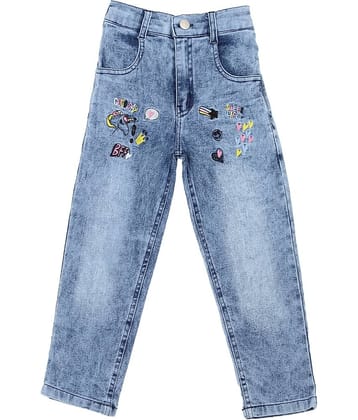 Cremlin Clothing Pack of 1 Boys Cotton Blend Jeans ( Blue )