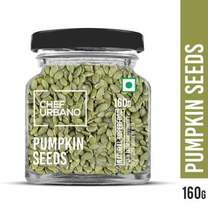Chef Urbano Seeds Pumpkin Bottle 160 Gms (MRP: Rs. 299/-)