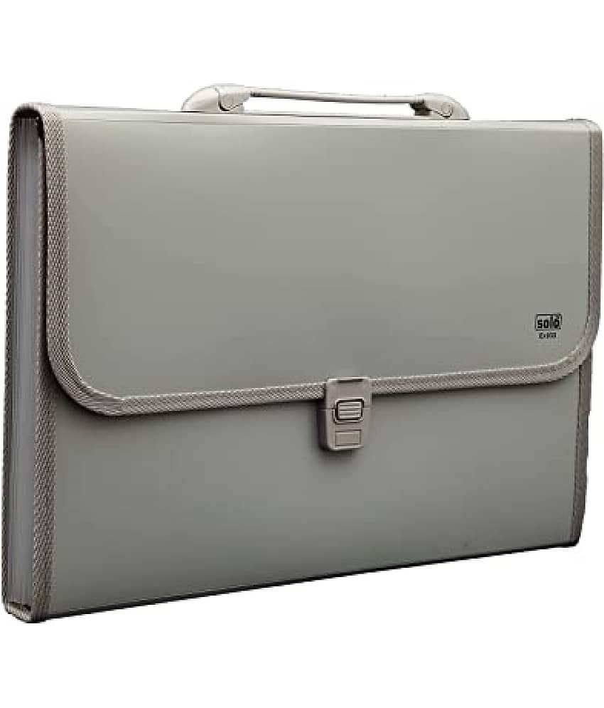 THR3E STROKES - Light Grey File Folder ( Pack of 1 )