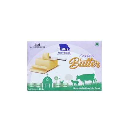 Milky Haven Unsalted Butter 100g