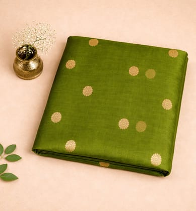Handwoven Chanderi Silk × Silk Saree Handwoven Chanderi Silk × Silk Saree