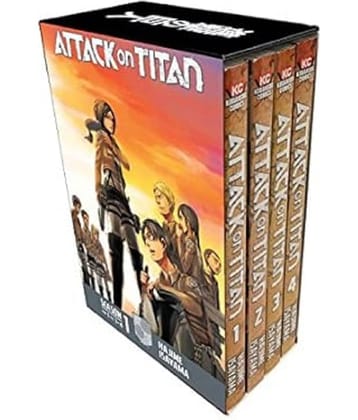 Attack on Titan Season 1 Part 1 Manga Bo (Attack on Titan Manga Box Sets) Paperback – 24 April 2018