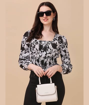 Sheetal associates Women's Crepe Regular Top ( White )