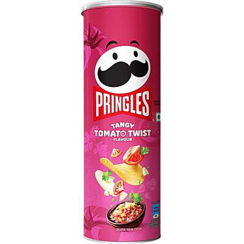 Pringles Potato Chips Tangy Tomato Twist