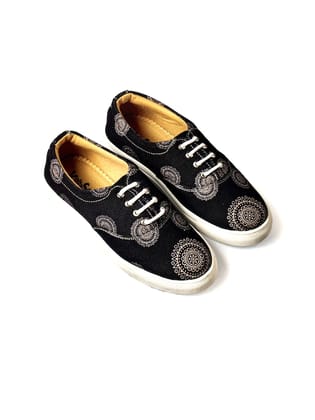 Women Black Driving Shoes