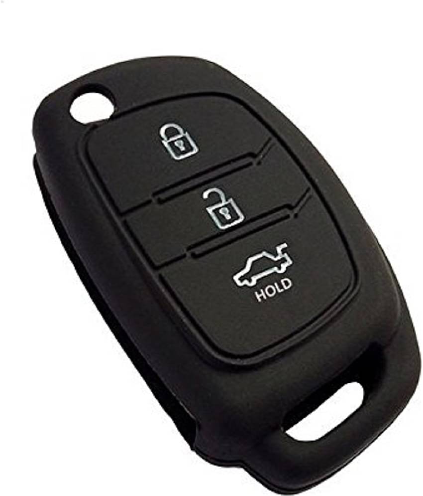 Nimeka Silicone Key Cover for creta 3 Button Remote Key