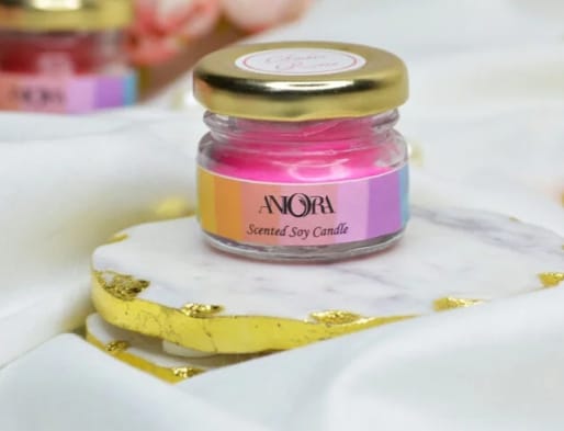 ANIORA   Small travel jar [rose]