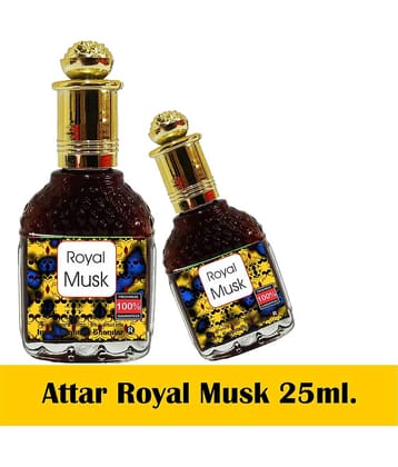 INDRA SUGANDH BHANDAR ATTAR Royal Musk 25ml ~ Pure Perfume & Herbal Roll on