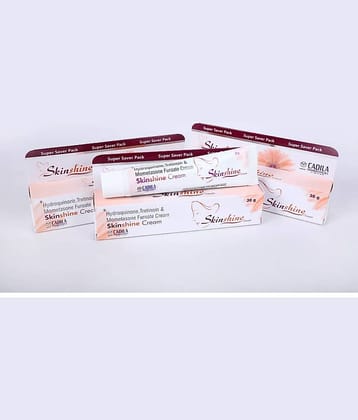 SKINSHINE SKIN WHITENING CREAM 30 GM (PACK OF 3) Night Cream 90 gm Pack of 3