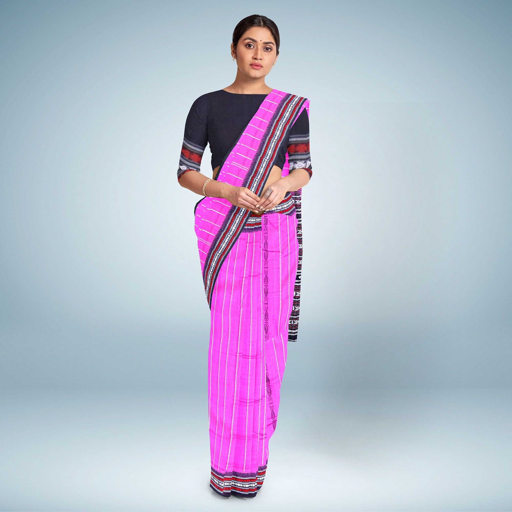 Bomkai Cotton Saree