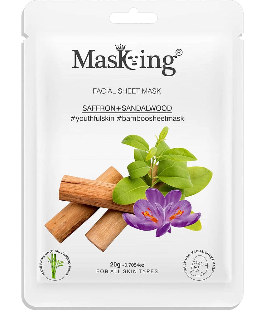 Masking - Radiant Glow Sheet Mask for All Skin Type ( Pack of 1 )