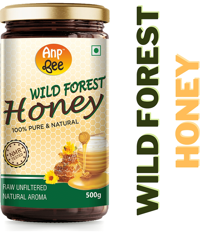 ANP BEE 100% Pure NMR Tested Wildflower Honey Wild Forest Honey 500 g