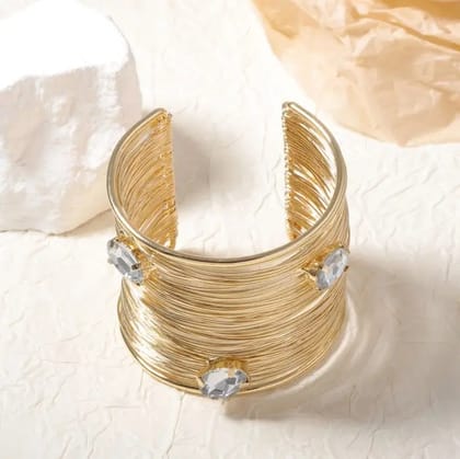 Stardust Strand Cuffs-Golden