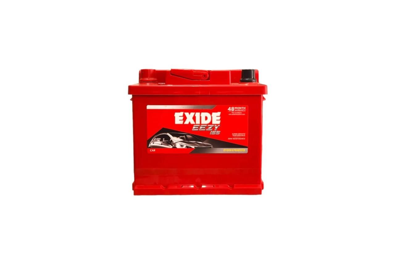 Exide Battery - 47 Ah  48 Months (24 M Free + 24 M Pro-rata) AV201724