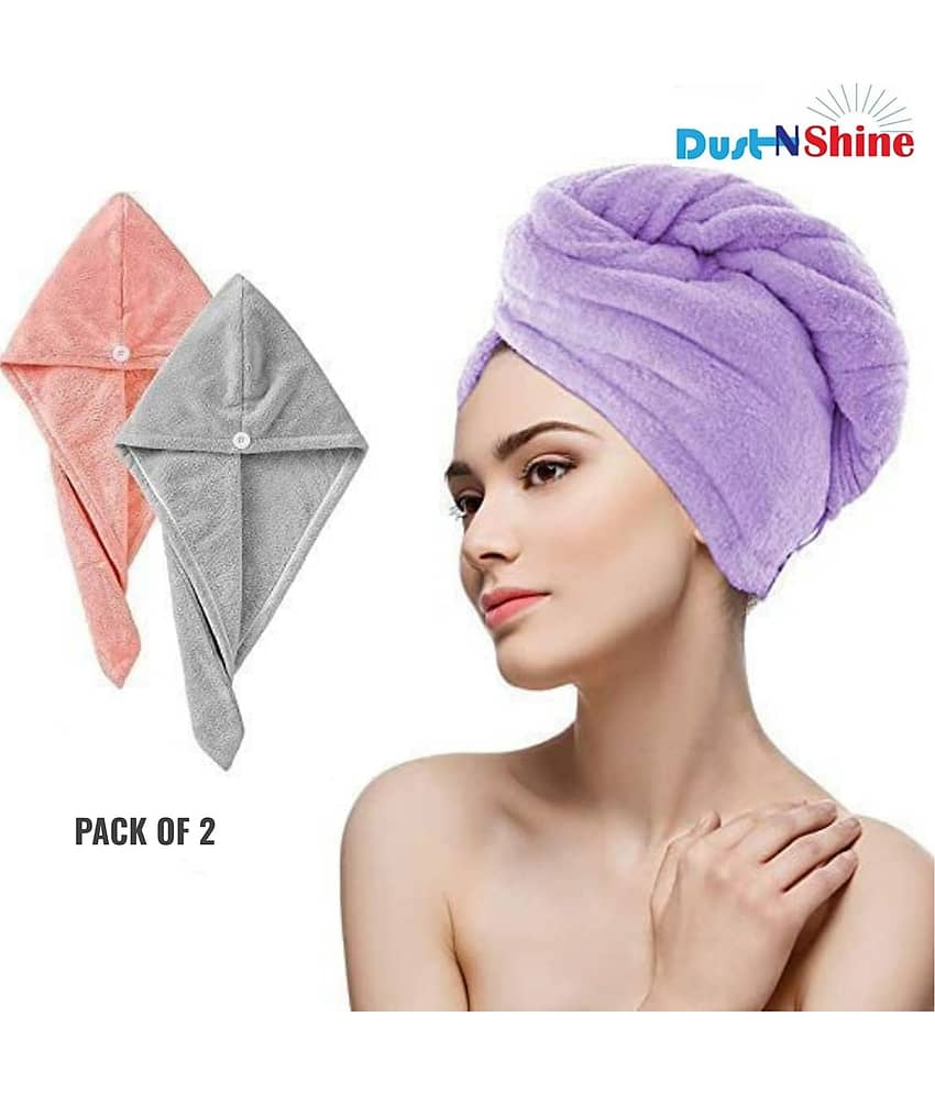 dust n shine Multi Color Cotton Women's Headwrap ( Pack of 2 )
