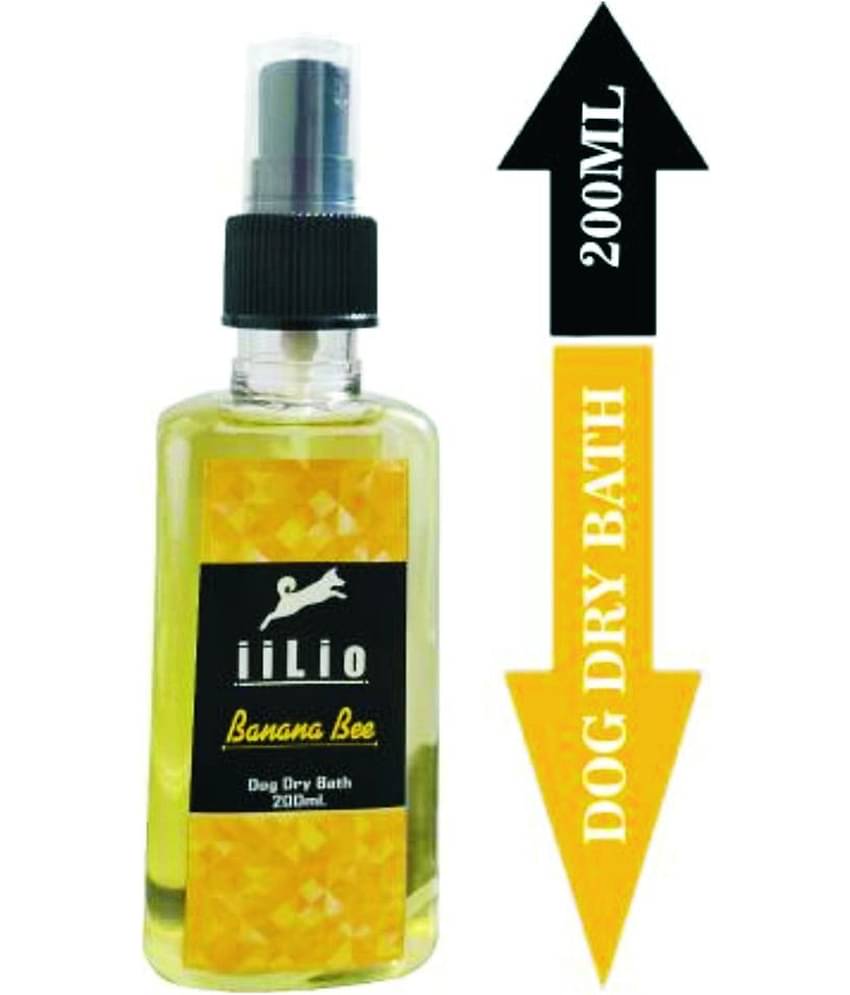 Banana Bee Dog dry bath shampoo pack of 1 (200ML)