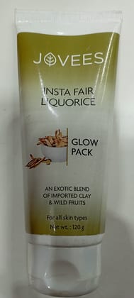 Jovees herbal insta fair Liquorice glow pack 120 g