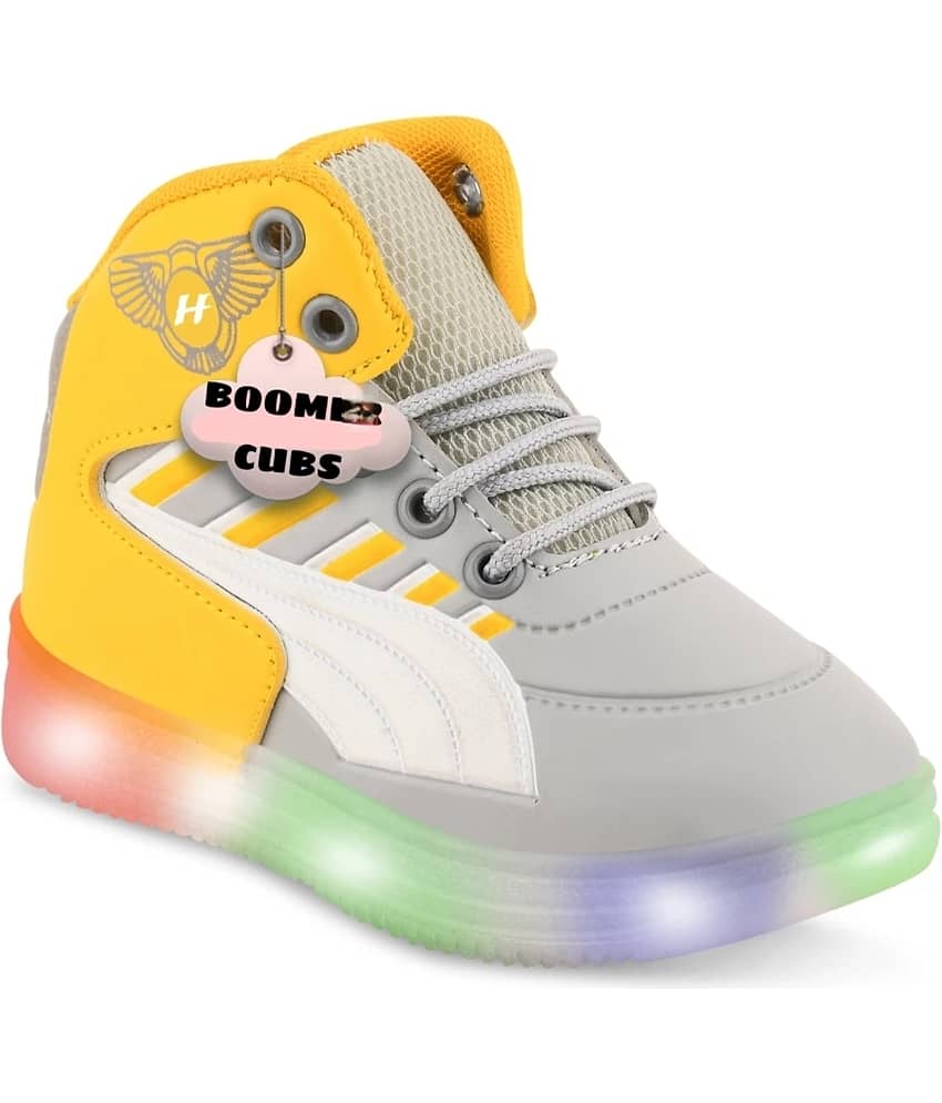 GLOBIN - Yellow Boy's LED Shoes ( 1 Pair )