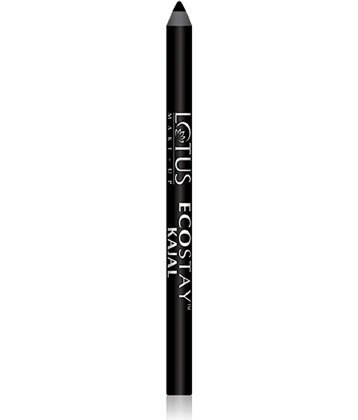 Lotus Make,Up Ecostay Kajal Pencil Stick , Waterproof , Smudge Proof , Long Lasting , 1.2G