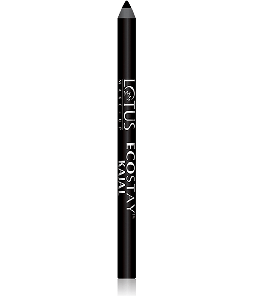 Lotus Make,Up Ecostay Kajal Pencil Stick , Waterproof , Smudge Proof , Long Lasting , 1.2G