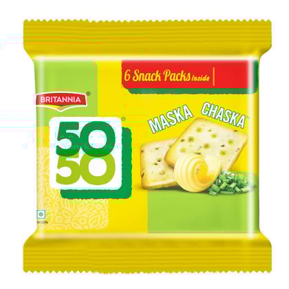 Britannia 50-50 Maska Chaska Biscuits, 300 g