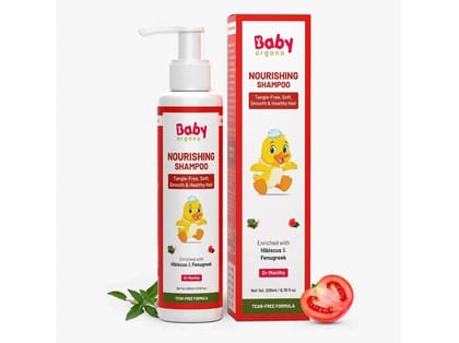 BabyOrgano Tomatino Baby Shampoo - 200ml
