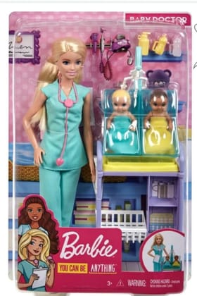 Interactive Doctor Play Doll Set Kids Pretend Play Toy