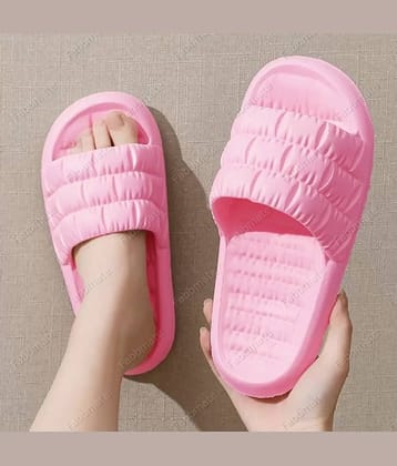 Faabbmate Pink Women's Flip Flop