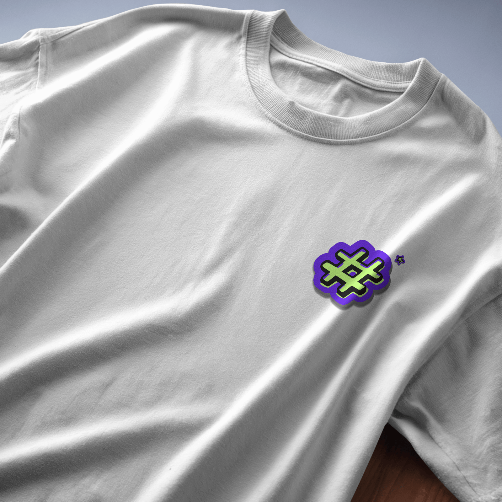 Hash-Tag-White / XS