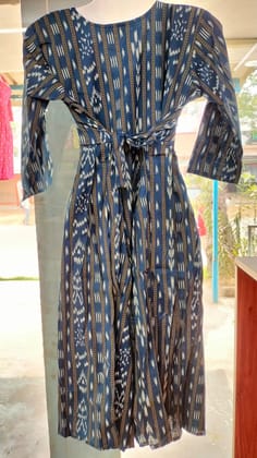 Stylish Cotton Top in Krishna Blue