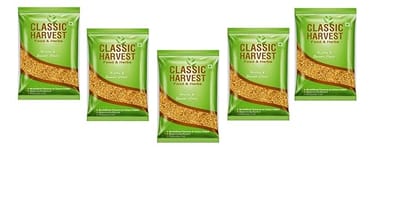 Classic Harvest Healthy and Nutritious Wheat Daliya/Dalia/Broken Wheat 2500g (Pack of 5, 500 gm Each)