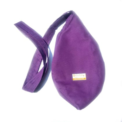 MAYAPURI Khadi Cotton Japa Mala Bag/Chanting Bag or Beads Bag with Sakshi Mala Counter