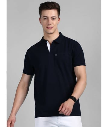 Lux Cozi Cotton Regular Fit Solid Half Sleeves Men's Polo T Shirt - Yellow ( Pack of 1 )