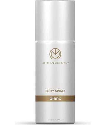 The Man Company Blanc Deodorant |Long-Lasting Body Spray Deodorant Spray for Unisex 150 ml ( Pack of 1 )