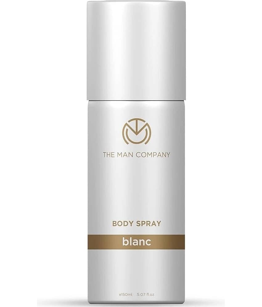 The Man Company Blanc Deodorant |Long-Lasting Body Spray Deodorant Spray for Unisex 150 ml ( Pack of 1 )