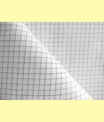 Makhanchor White Linen Men's Unstitched Shirt Piece ( Pack of 1 )