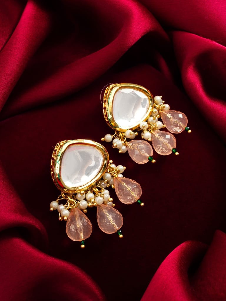 Morison Golden Flower Earrings Natural Beauty - Earrings | Buy online on ZillyBuy