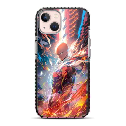 Saitama One Punch Man Anime iPhone 13 Stride Phone Case-Stride