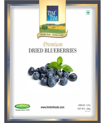 Tim Tim Premium Dried Blueberry 100 gm