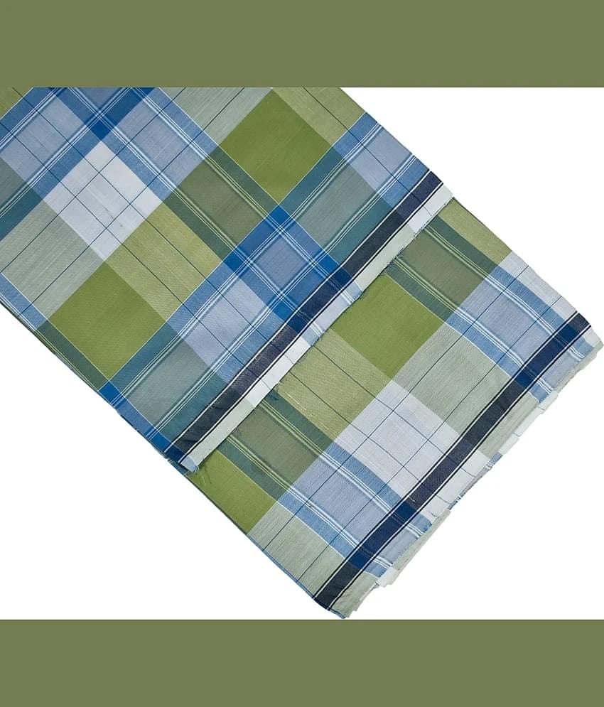 Shyam Handloom Cotton Mens Lungi Multicolor ( Pack of 1 ) - None