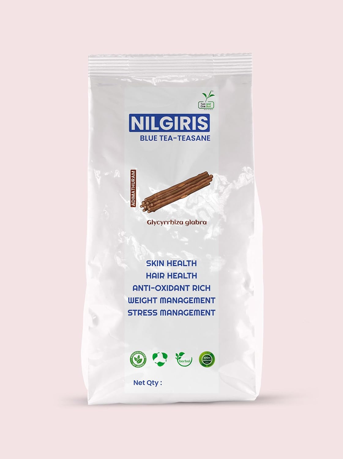 Two Leaf One Bud Nilgris Blue Tea - Teasane - Adimathuram 100 Gms