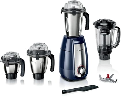 Bosch Appliances TrueMixx Pro Mixer Grinder MGM8642BIN, 750W, 4 Jars, (Black) Bosch Appliances TrueMixx Pro Mixer Grinder MGM8642BIN, 750W, 4 Jars, (Black) - Black / Standard