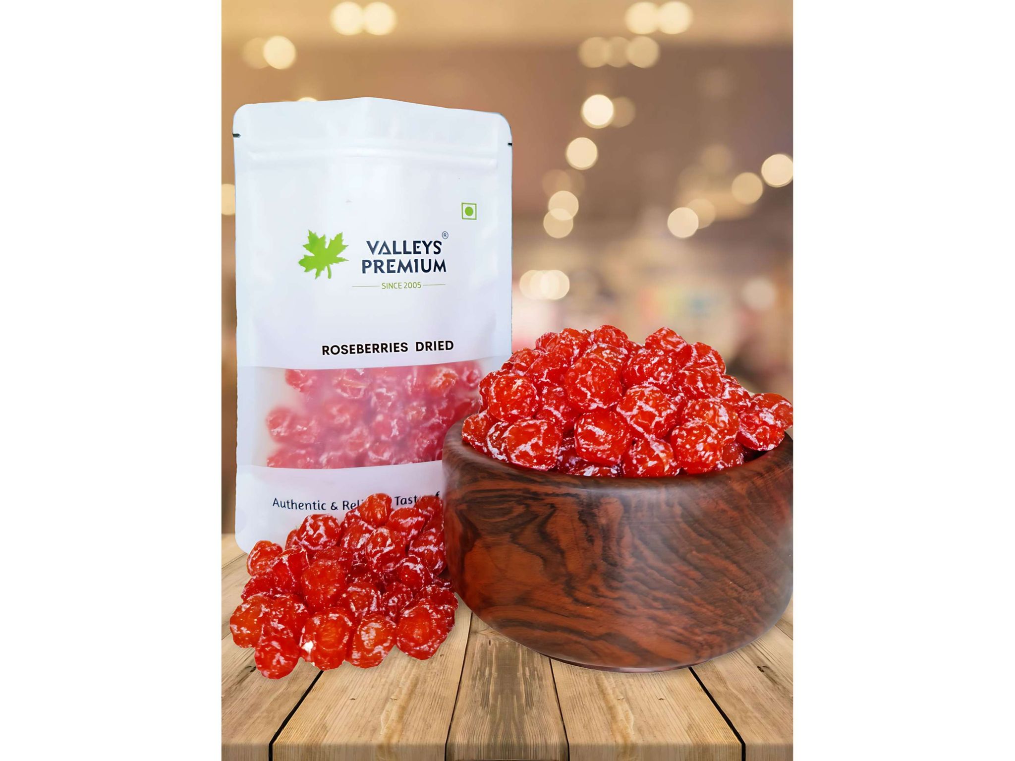 Valleys Premium Kashmiri Dried Roseberries  - 400 Gram