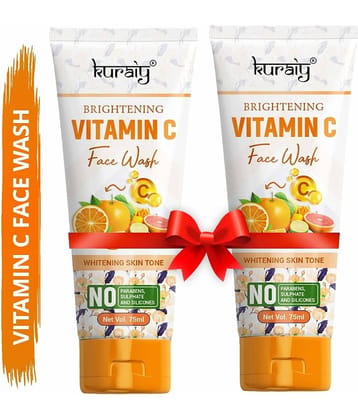 KURAIY Face Wash Soothing Clear Calming Facial Cleanser 75 ml pack of 2