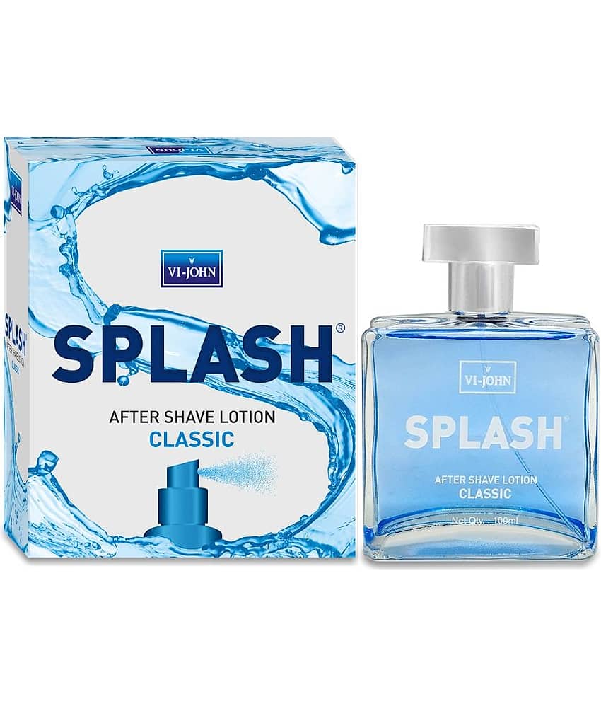 VI-JOHN Splash Classic After shave Lotion 100ml - Pack of 1