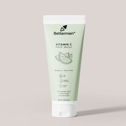 Bettermen Vitamin C Face Wash 50mL