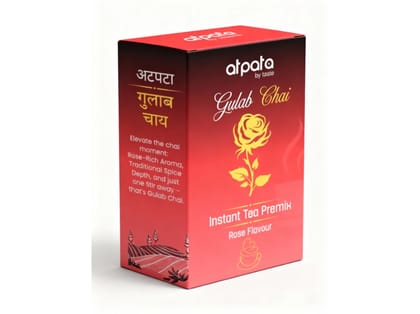 Atpata Gulab Chai  Instant Tea Premix (Rose Flavour)