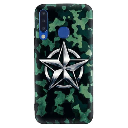 camouflage Captain S4 Premium Embossed Mobile cover